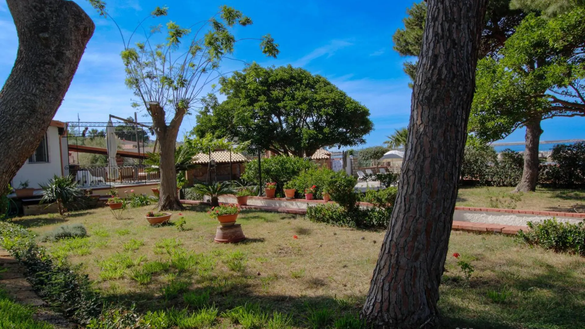 Villa Rosetta Ampi Spazi Esterni Wifi Free Trabia İtalya