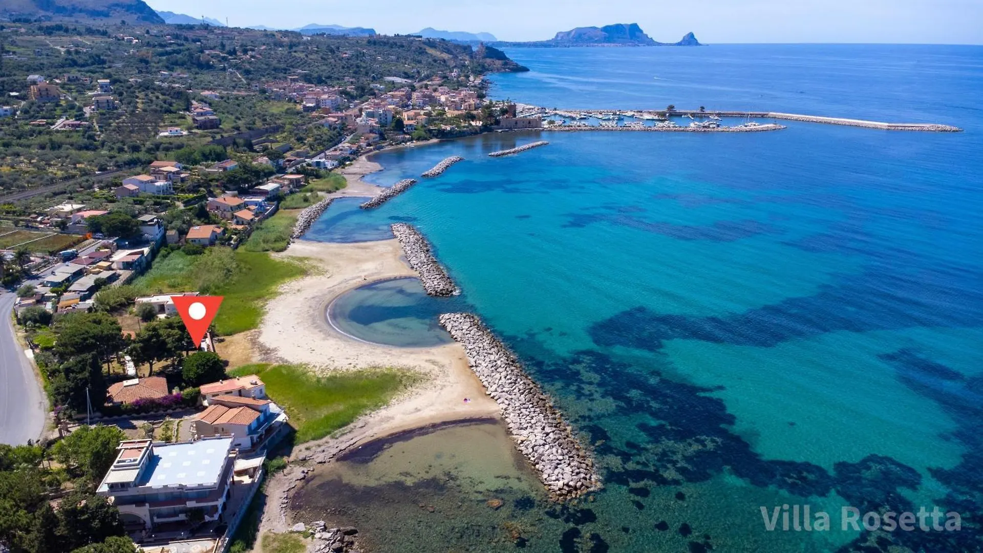Villa Rosetta Ampi Spazi Esterni Wifi Free Trabia İtalya